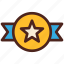 star, award, quality, badge 