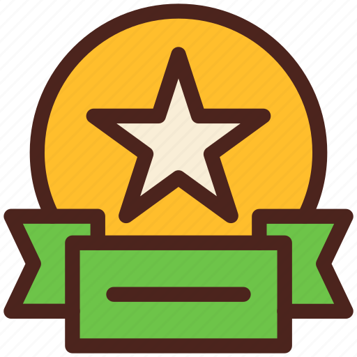 Award, star, winner, ribbon, badge icon - Download on Iconfinder
