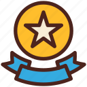 award, star, winner, ribbon, badge 