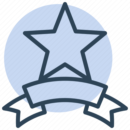 Winner, ribbon, badge, award, star icon - Download on Iconfinder