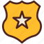 award, shield, star, medal 
