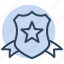 shield, star, badge, award, medal 