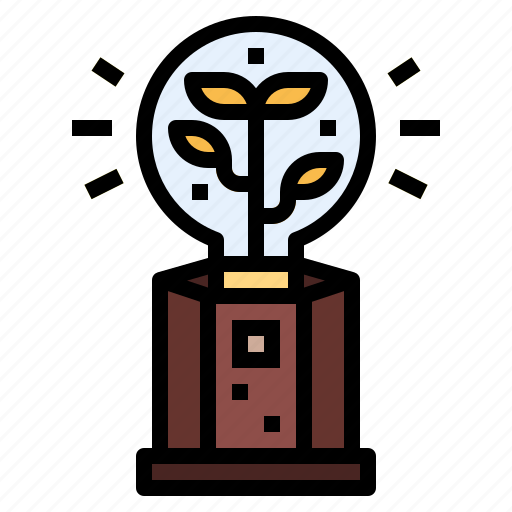 Ecology, energy, lightbulb, trophy icon - Download on Iconfinder