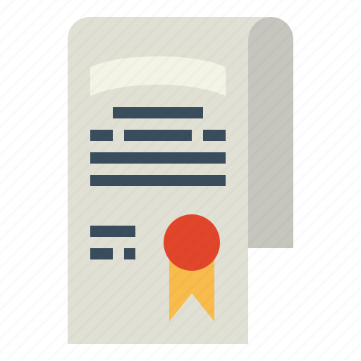 Certification, degree, diploma, education icon - Download on Iconfinder
