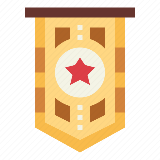 Banner, flag, ornament, signaling icon - Download on Iconfinder