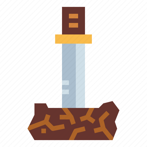 Defense, protection, sword, weapon icon - Download on Iconfinder