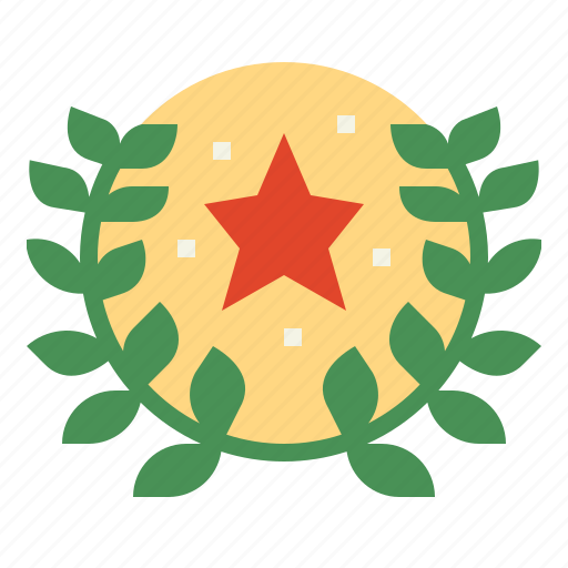 Award, medal, prize, wreath icon - Download on Iconfinder