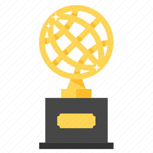 Award, globe, golden, prize, trophy, achievement, winner icon - Download on Iconfinder