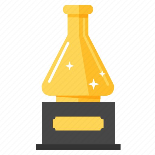 Award, gold, prize, science, science awards, trophy, achievement icon - Download on Iconfinder