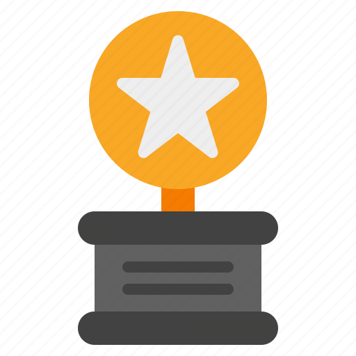 Award, trophy, winner, prize, star, champion, achievement icon - Download on Iconfinder