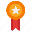 award, winner, badge, star, achievement, prize, medal 