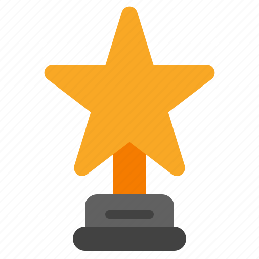 Trophy, award, winner, prize, star, champion, achievement icon - Download on Iconfinder