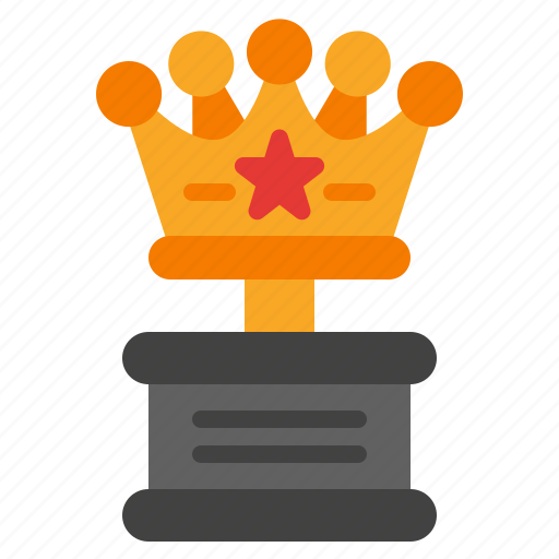 Trophy, award, winner, prize, medal, champion, crown icon - Download on Iconfinder