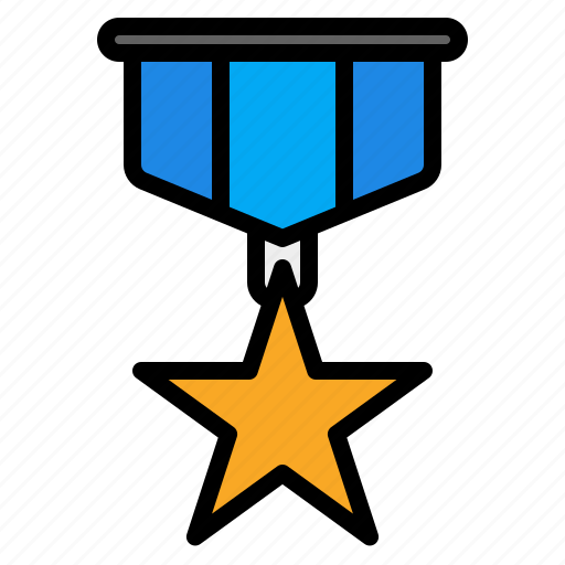 Medal, award, winner, badge, star, achievement, prize icon - Download on Iconfinder