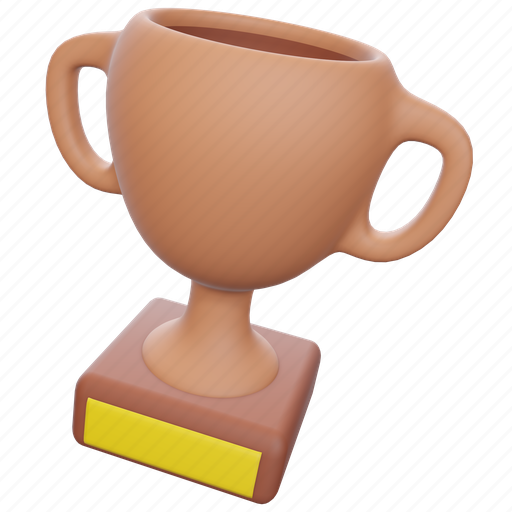 Medal, badge, winner, prize, reward, achievement, trophy 3D illustration - Download on Iconfinder