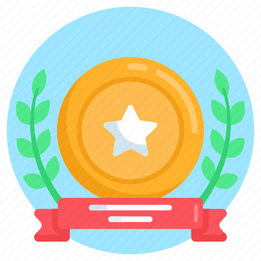 Honor, laurel reward, achievement, laurel wreath, prize icon - Download on Iconfinder