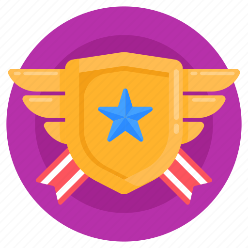 Army badge, shield badge, reward, honor, achievement icon - Download on Iconfinder