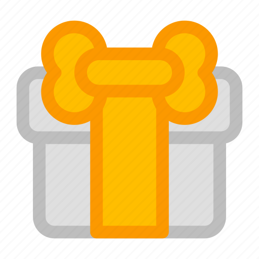 Gift, ribbon, present, birthday, surprise icon - Download on Iconfinder