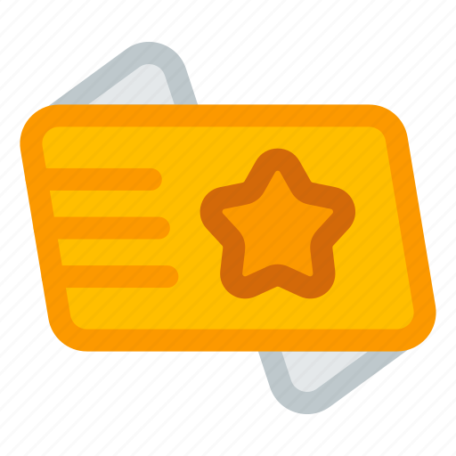 Badge, military, star, medal, gold icon - Download on Iconfinder