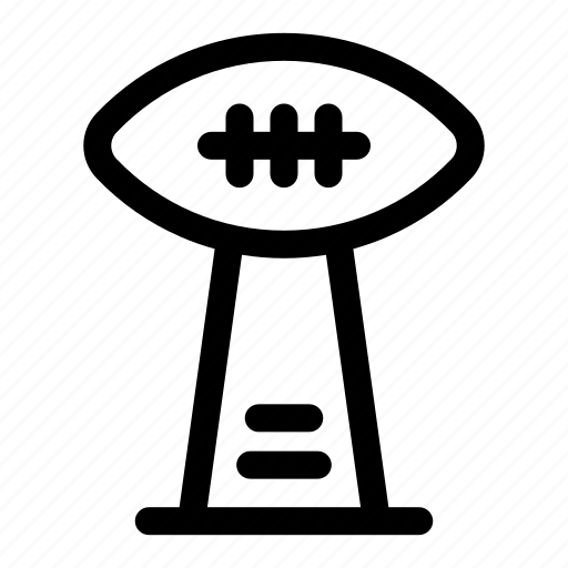 Trophy, football, rugby, achievement icon - Download on Iconfinder