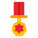 achievement, award, badge, medal, winner