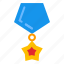 achievement, award, medal, prize, winner 