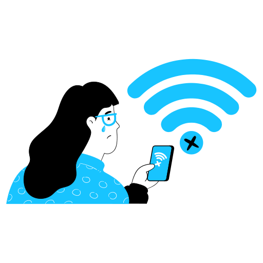 Technology, no, wifi, wireless, internet, connection, disconnected illustration - Free download