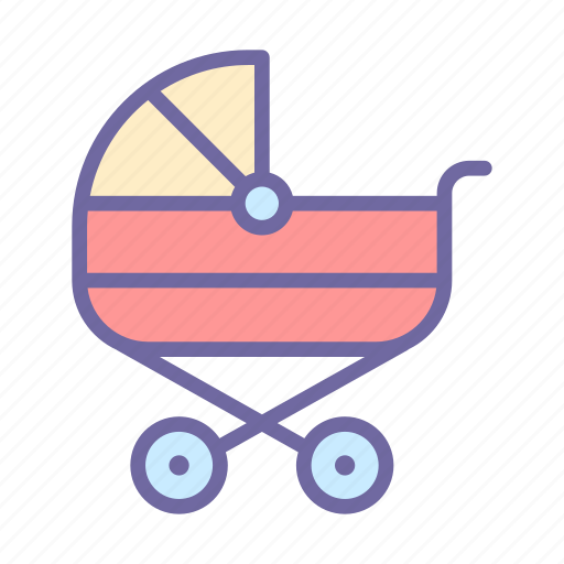Pram, child, carriage, baby icon - Download on Iconfinder