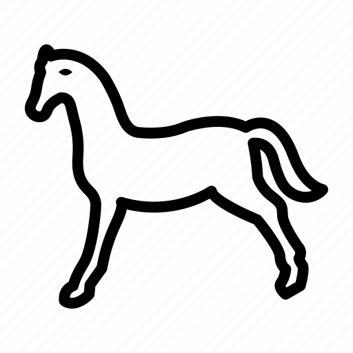 Animal, animals, cute, horse, pet, toy, zoo icon - Download on Iconfinder