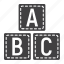 abc, alphabet, blocks, cube, education, learn, toy 