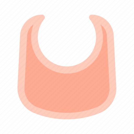 Baby, bib, child, chinstrap, curbbelt, feed icon - Download on Iconfinder
