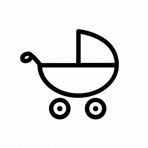 Baby, kid, stroller, toy, children, play icon - Download on Iconfinder