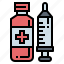 baby, medicine, syringe, water 