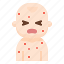avatar, baby, fever, infant, irritation, newborn, rash 