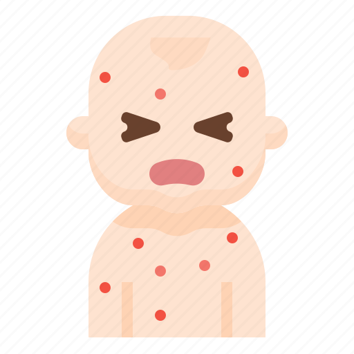 Avatar, baby, fever, infant, irritation, newborn, rash icon - Download on Iconfinder