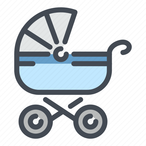 Baby, pram, stroller, carriage icon - Download on Iconfinder