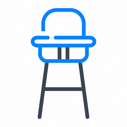 Baby, high, chair icon - Download on Iconfinder