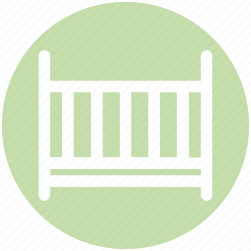 Baby, cradle, crib, infant, kids, sleep icon - Download on Iconfinder