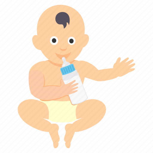 Baby, bottle, children, feeder, infant, kids, milk icon - Download on Iconfinder
