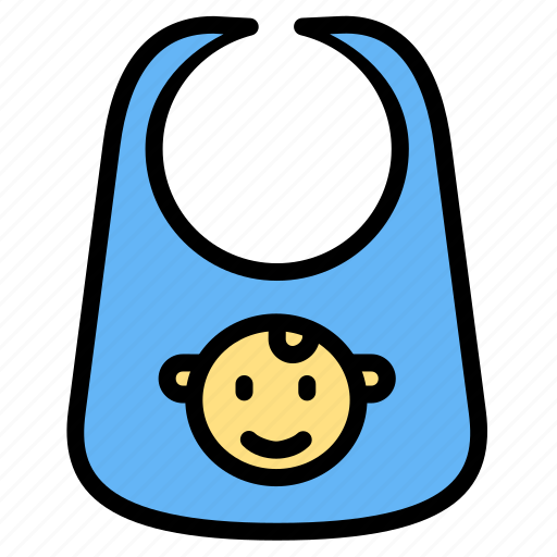 Accessory, baby bib, baby cloth, bib, clothes, fashion, kid and baby icon - Download on Iconfinder