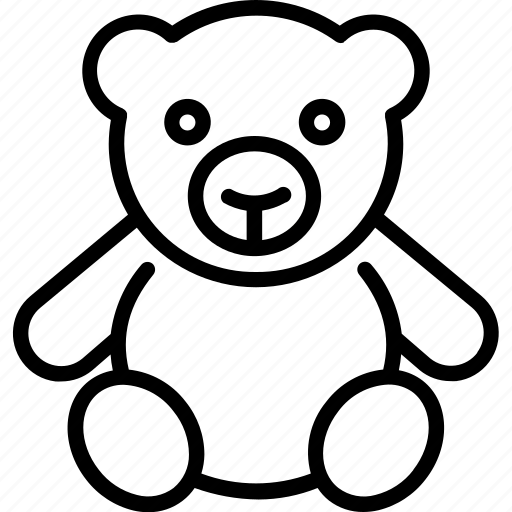 Soft toy, stuffed teddy bear, stuffed toy icon - Download on Iconfinder
