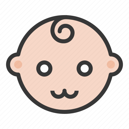 Baby, cute, emoji, emoticon, expression icon - Download on Iconfinder