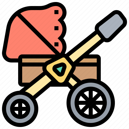 Baby, carriage, parent, pram, stroller icon - Download on Iconfinder