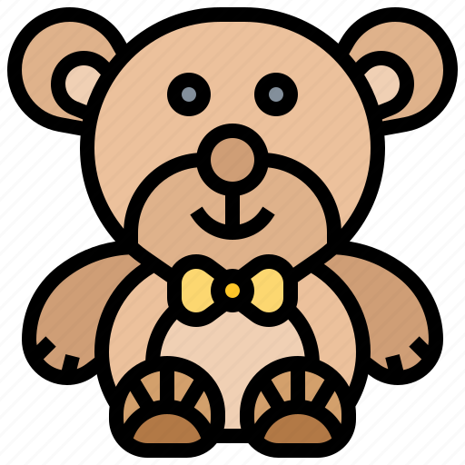 Animal, bear, doll, stuffed, teddy icon - Download on Iconfinder