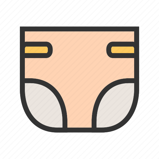 Baby, child, diaper, diapers, nappy, pampers, protection icon - Download on Iconfinder