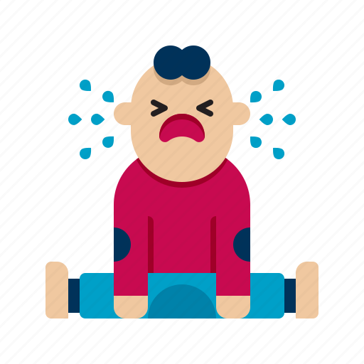 Crying, baby, child, sad icon - Download on Iconfinder