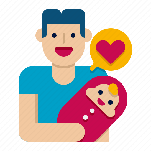 Father, family, baby, man icon - Download on Iconfinder