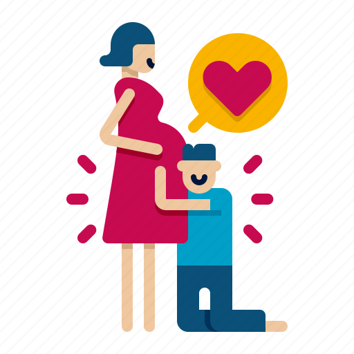 Parents, family, love, pregnant icon - Download on Iconfinder