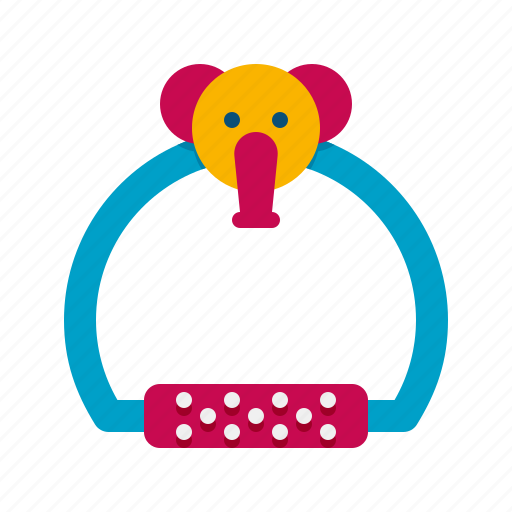 Teething, ring, baby, toy icon - Download on Iconfinder