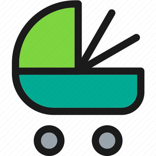 Baby, buggy, carriage, kids, pram icon - Download on Iconfinder